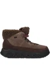 Ugg Terretrail Cozy Lace Suede Boots In Brown