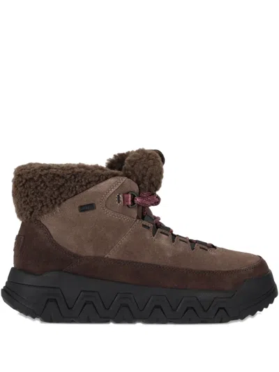 UGG TERRETRAIL COZY LACE SUEDE BOOTS