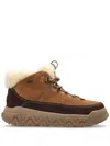 Ugg Terretrail Cozy Lace-up Boots In Beige