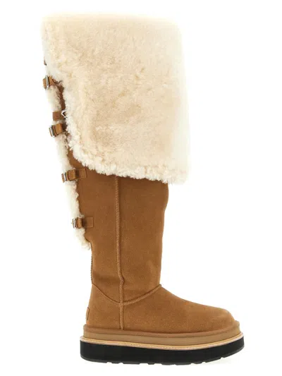 UGG UGG 'THIGH HIGH' UGG X SACAI BOOTS