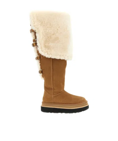 UGG UGG X SACAI THIGH HIGH BOOTS
