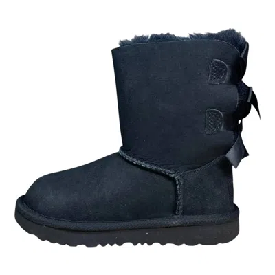 Ugg Toddler B Kid's Bailey Bow Ii Boot In Black In Multi