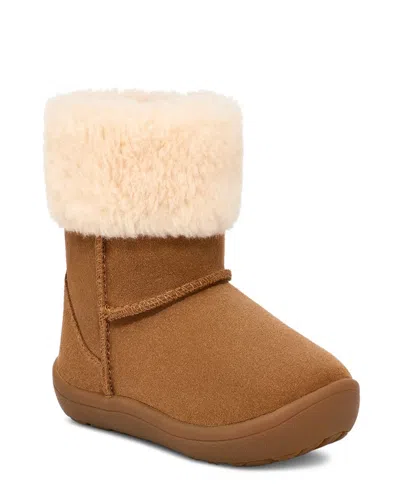 Ugg Babies' Toddler Boys And Girls Sammee Foam Footbed Booties, Macy's Exclusive In Brown