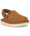 Ugg Girl's Goldenstar Suede Clog Sandals, Kids In Chestnut