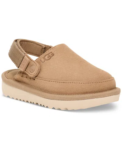 Ugg Babies' Toddler Goldenstar Slingback Clogs In Sand