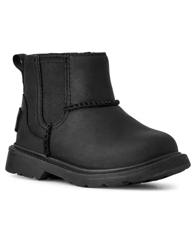 Ugg Babies' Toddler Kids Perry Weather Chelsea Zipper Booties In Black