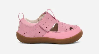 Ugg ® Toddlers' Adventurer Sandal Suede/textile/synthetic/recycled Materials Sandals In Pink Quartz