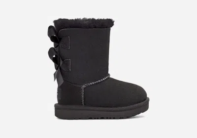 Ugg ® Toddlers' Bailey Bow Ii Boot Sheepskin Classic Boots In Black/