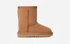 Ugg Classic Ii Ankle Boots In Brown