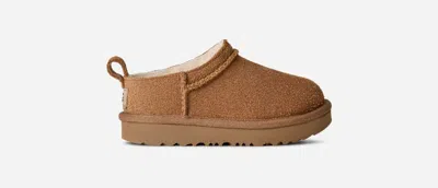 Ugg ® Toddlers' Classic Micro Sheepskin Classic Boots In Chestnut In Brown