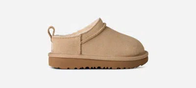 Ugg ® Toddlers' Classic Micro Sheepskin Classic Boots In Sand