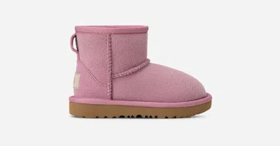 Ugg ® Toddlers' Classic Mini Ii Sheepskin Classic Boots In Dusty Orchid In Multi
