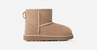 Ugg ® Toddlers' Classic Mini Ii Sheepskin Classic Boots In Sand In Neutral