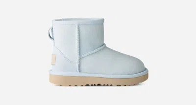 Ugg ® Toddlers' Classic Mini Ii Sheepskin Classic Boots In Sky Blue