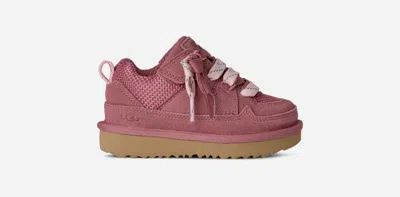 Ugg ® Toddlers' Lo Lowmel Suede/textile Shoes In Horizon Pink In Brown