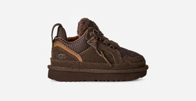 Ugg ® Toddlers' Lowmel Suede/textile Shoes In Dusted Cocoa In Brown