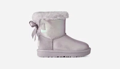 Ugg ® Toddlers' Mini Bailey Bow Ii Frosted In Lavender Smoke In Gray