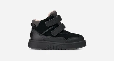 Ugg ® Toddlers' Rennie Suede/leather Shoes In Black
