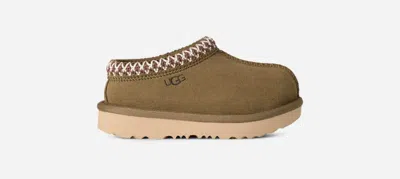 Ugg ® Toddlers' Tasman Ii Suede Slippers In Antilope In Green