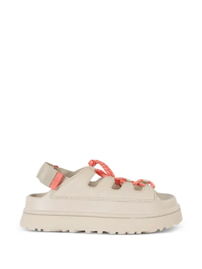 Ugg Toggle-fastening Slingback Sandals In Neutral