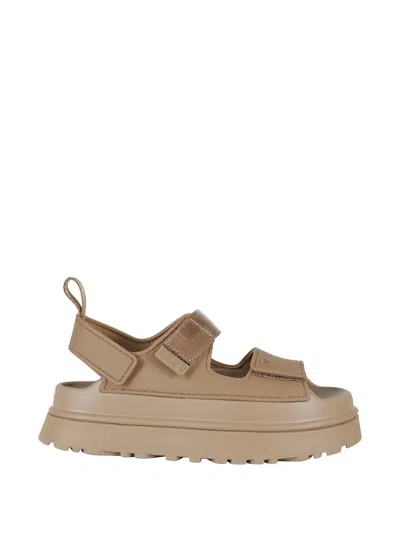 Ugg Touch-strap Sandals In Brown