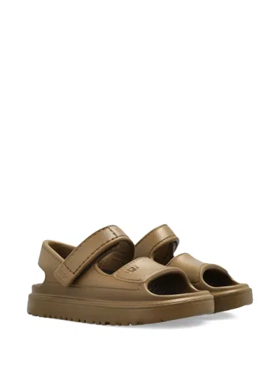 Ugg Kids' Touch-strap Sandals In Brown