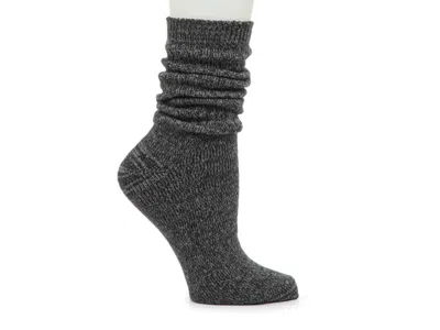 Ugg Trey Rib Knit Crew Socks In Gray