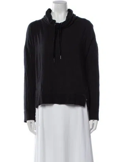 Pre-owned Ugg Turtleneck Long Sleeve Sweatshirt In Black