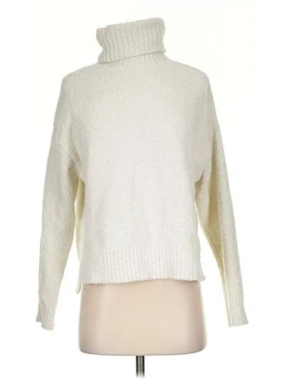 Pre-owned Ugg Turtleneck Sweater In Ivory
