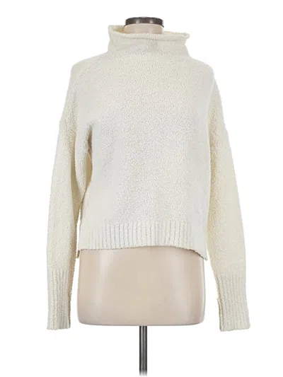 Pre-owned Ugg Turtleneck Sweater In White