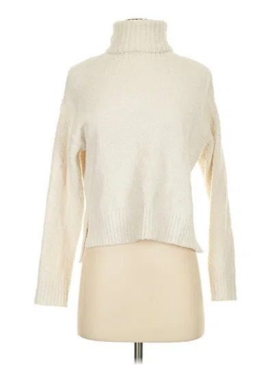 Pre-owned Ugg Turtleneck Sweater In White
