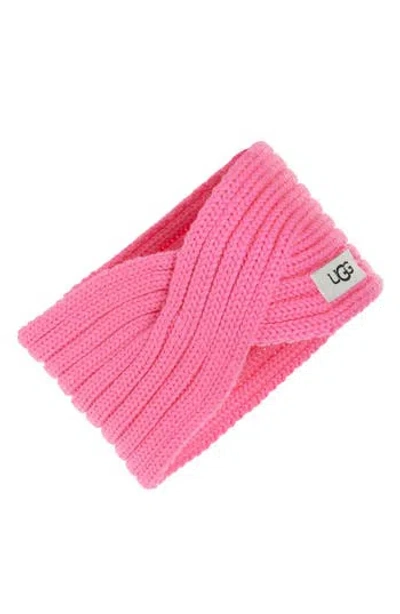 Ugg ® Twist Knit Headband In French Pink