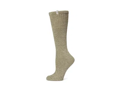 Ugg Tyla Slouchy Crew Ii Women's Quarter Length Socks Shoes Muted Brass: One Size In Multi