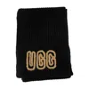 Ugg U Chunky Scarf In Black