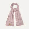 Ugg U Chunky Space Dye Scarf In Ashen Rose Multi