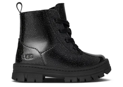 Ugg Babies'   Ashton Lace Up Boot Toddler 'glitter Black'