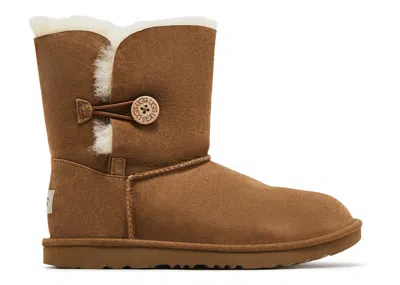 Ugg Bailey Button 2 Boot Kids 'chestnut' In Brown
