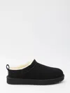 Ugg Classic Micro Water-repellent Suede Platform Ankle Boots In Black