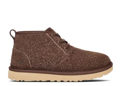 Ugg Neumel Shaggy Suede Boot 'burnt Cedar' In Brown