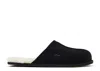 Ugg Scuff Suede Slippers In Black