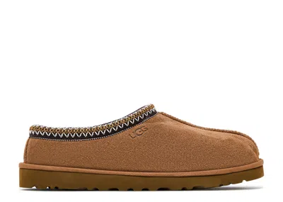 Ugg Slip-on Clog In Soft Suede With Sheepskin Lining In Brown