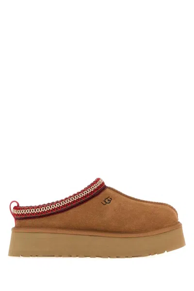 Ugg Tazz Ii Suede Cushioned Slip-on Shoes In Brown