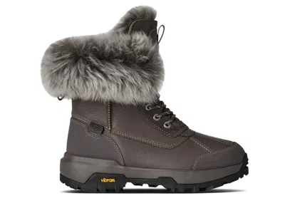 Ugg Wmns Adirondack Boot Xxv Chalet 'charcoal' In Gray