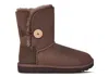Ugg Wmns Bailey Button Ii Boot 'burnt Cedar' In Brown
