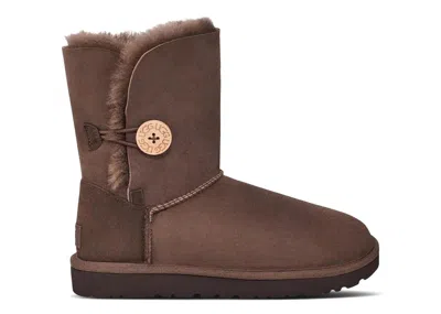 Ugg Wmns Bailey Button Ii Boot 'burnt Cedar' In Brown