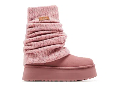 Ugg Wmns Classic Mini Dipper Legwarmer 'pink Dawn'