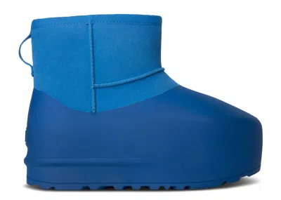 Ugg Wmns Classic Mini Pumped Molded Boot 'big Sky' In Blue