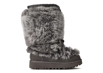Ugg Wmns Classic Tall Chalet Boot' Charcoal' In Gray