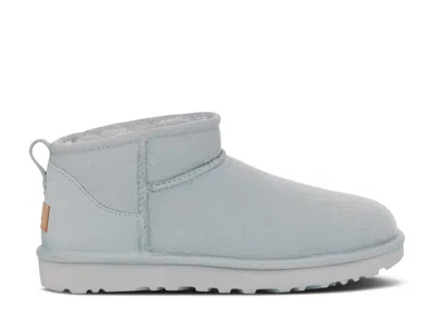 Ugg Wmns Classic Ultra Mini Boot 'sea Foam' In Blue
