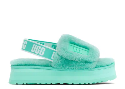 Ugg Wmns Disco Slide Sandal 'tide Pool' In Green